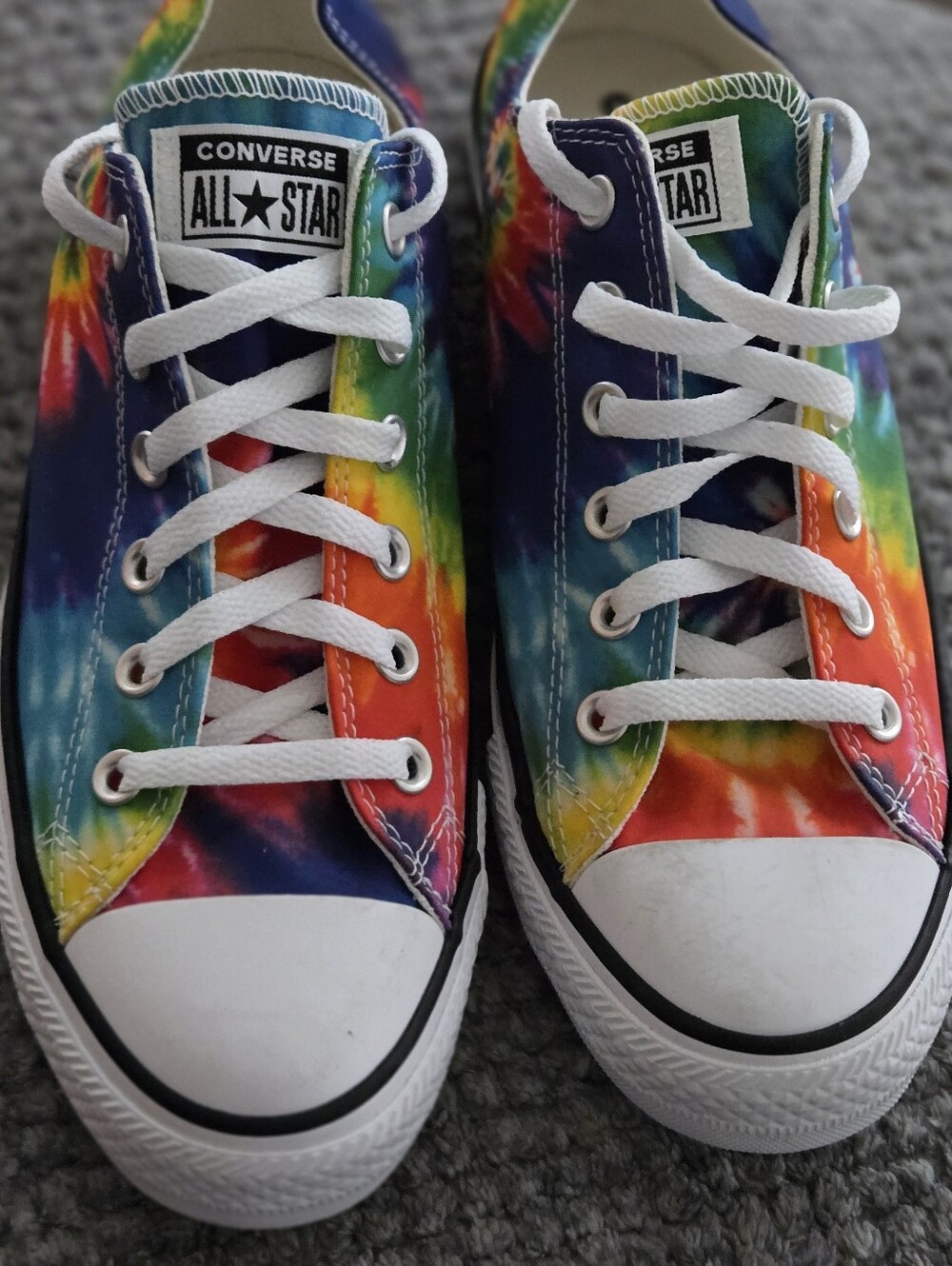 Converse Chuck Taylor All Star Rainbow Tie Dye – Men’s 8 / Women’s 10 – New